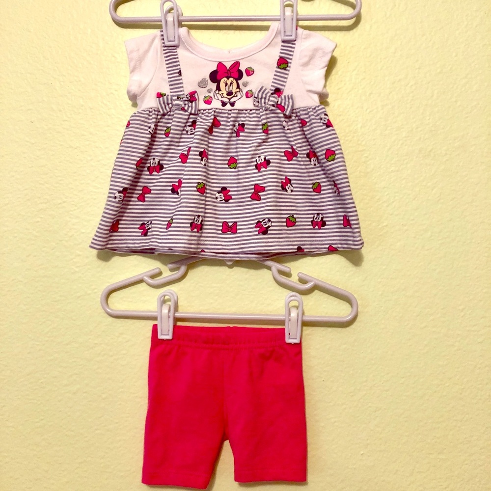 Disney Minnie Mouse Shorts Set